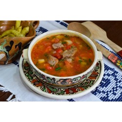 Ciorba de perisoare porc